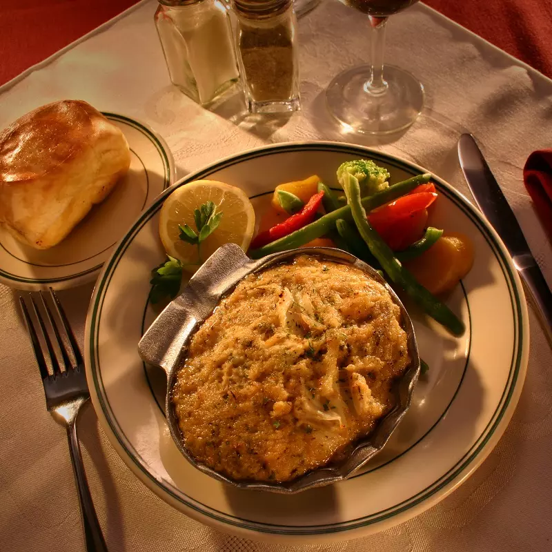 Crab Meat Bienville