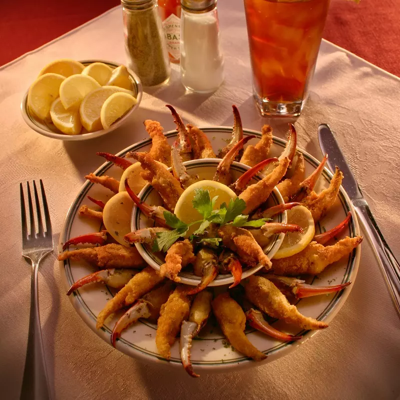 Fried Crab Finger Dinner