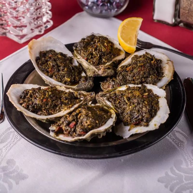 Oysters Rockefeller